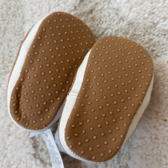 NWT SIZE 0-3 MTHS Old Navy Baby Shoes Stretch Opening Closed Toe Slides Denim - Picture 5 of 5